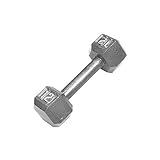 Cap Barbell 12 lb Hexagon Solid Dumbbell Weight
