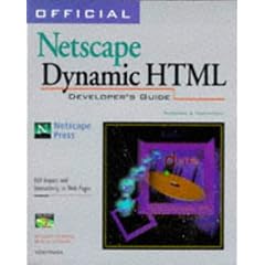 Official Netscape Dynamic HTML Developer's Guide