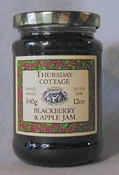Thursday Cottage Jam Preserve Blackberry/apple 3/4 Lb (Pack of 2)