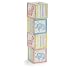 Whimsical Giraffe and Elephant Animal Vase with Stacked Block Design Baby Nursery or Baby Shower Decoration