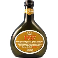 Bocksbeutel zum 75. Geburtstag "Jahrgang 1937" 0,25 l Franken Qualit�tswein