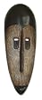 Wood mask, 'Punisher' Wood mask, 'Punisher'