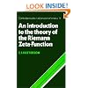 An Introduction to the Theory of the Riemann Zeta-Function (Cambridge Studies in Advanced Mathematics)