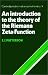 An
Introduction
to
the
Theory
of
the
Riemann
Zeta-Function
(Cambridge
Studies
in
Advanced
Mathematics)