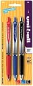 Uniball Signo Gel RT Retractable Roller Ball Gel Pen 3 Pack Black Blue Red