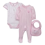 Just One Year Beginning of Joy Layette 3-pc. Set - Pink (0-3 mos.)
