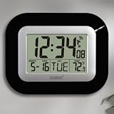 La Crosse Technology Lacrosse Technology WT-8005U - 9-Inch Digital Atomic Wall Clock