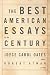 Books : The Best American Essays of the Century