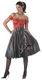 California Costume Tuff Cookie Retro Costume with a Doberman instead of a Poodle