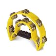 Pro Half Moon Tambourine Double Cutaway MT-1 -Yellow