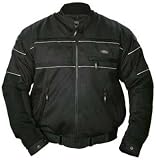 TOUR MASTER / CORTECH BREEZE MOTORCYCLE JACKET BLK/BLK WOMENS SIZE:SML