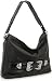Large Black Leather ''Bradford'' Slim Tote by Marc Chantal Image