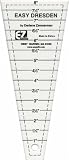 Wrights/EZ Easy Dresden Quilting Ruler 410DeMu1BTL. SL160 Wrights/EZ Easy Dresden Quilting Ruler