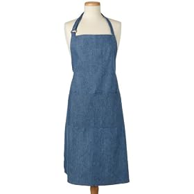 Gourmet Classics Solid Apron, DenimGourmet Classics Solid Apron