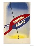 The Marshall Plan the European Recovery Programme Giclee Poster Print, 18x24