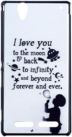 For Sony Xperia T2 Ultra,GREENANT Personality Words Print Design [Slim Fit] Hard Protective Back Case Cover For Sony Xperia T2 Ultra D5303 D5306 / Ultra dual D5322