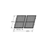 MCM 69112 Porcelain Coated Cast Iron Rectangle Cooking Grid by MCM