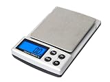 Produkt-Bild: Digitalwaage 1000g - 0,1g - Feinwaage Briefwaage Goldwaage Schmuckwaage