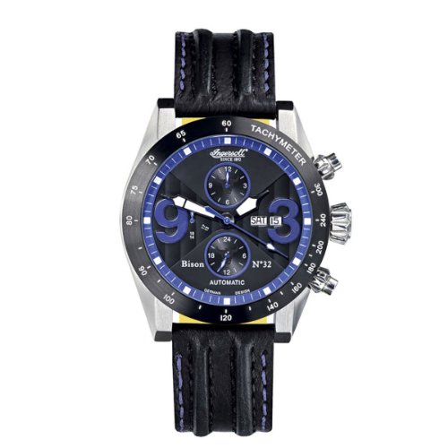 Ingersoll Herren-Armbanduhr BisonN0.32 Analog Automatik IN1620BKBL Preisvergleich