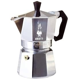 Bialetti Moka Express Espresso Maker,  6 Cup