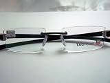 Tag Heuer - TAG HEUER 7103 011 BRUSHED GUNMETAL RIMLESS TITNAIUM EYEGLASSES