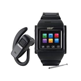 MOSALE Classic Smart Mobile Phone watch - Black (Web access, Camera, Video, Music, Photo)