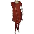 Indian Salwar Kameez Cotton Embroidered Dress Size M (slk473)