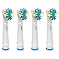 Pink� 4 X Floss Action TESTINE DI RICAMBIO GENERICHE PER SPAZZOLINI ORAL B MODELLO compatibile with Oral-B / Braun Vitality Precision Clean, White Clean, Sensitive Clean, Oral-B Professional Care
