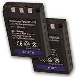 NEW 2P BATTERY For Olympus Stylus 300 400 410 500 600 810 LI-10B LI-12B