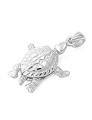 Desert Turtle Pendant Sterling Silver 925