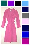 Kids Velour Robe with Patch Pockets and Belt. Sizes 6-14 in Many Colors!