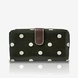 Cath Kidston-キャスキッドソン-財布　長財布 レディース　長財布　(Spot khaki(ブラウン水玉))【並行輸入品】