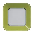 Striped Rim Dinner Plate - Green (M)
