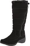 Khombu Women's Abby K Cold Weather Boot, Black Supple, 10 M US