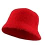 Angora Bucket Hat-Red W28S59C