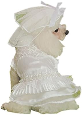 Tumafan Pet Dog Wedding Dress Suit Clothes Puppy Cotton Tuxedo Bow Tie Halloween Clothing Coat