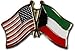Kuwait ~ Friendship Lapel Pin