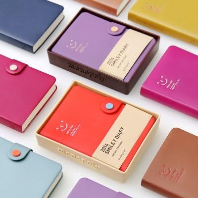 2014 Smiley diary - Scarlet