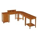 Honey Studio Home Office Group 5pc