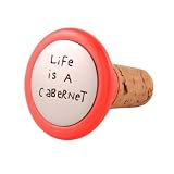 Quirky Corks Wine Stopper - Life is a Cabernet