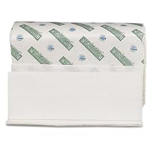 Boardwalk 23 Green Seal Paper Towel, Multi-Fold, 9.125" Width x 9.5" Length, White (12 Pack of 250)