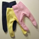 Fleece Footed Preemie and Newborn Pants (Three Sizes!)