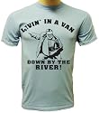 Livin' In A Van Down By The River T-shirt, Farley T-shirts, TV Show T-shirts