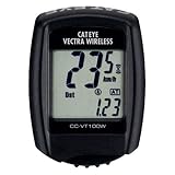 CATEYE Fahrradcomputer Vectra Wireless CC-VT 100W, schwarzvon "Cateye"