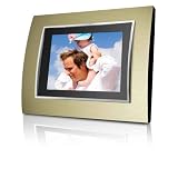 Coby 8 Inches Digital Metallic Photo Frame with MP3 Player, #DP887 - 1 Ea