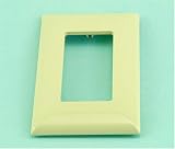 Blank Wall Plates: Ivory Self-contained Replacement Plate