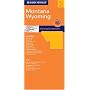 Rand McNally Montana, Wyoming: Highways & Interstates (Rand McNally Folded Map: States)
