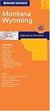 Rand McNally Montana, Wyoming: Highways & Interstates (Rand McNally Folded Map: States)