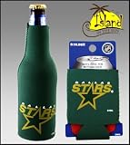 SET OF 2 DALLAS STARS CAN & BOTTLE KOOZIE COOLER
