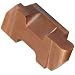 Sandvik Coromant Top Lok Carbide TLR Profiling Insert, GC1125 Grade, Multi-Layer Coating, 1 Cutting Edge, TLR-3031L, 0.031" Corner Radius, 3 Insert Seat Size (Pack of 10)